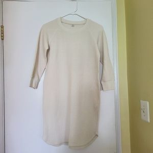 Uniqlo Waffle Crew Neck Knit Dress sz. XS